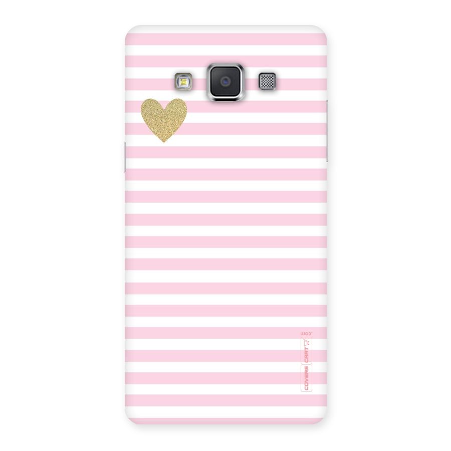 Pink Stripes Back Case for Galaxy Grand Max