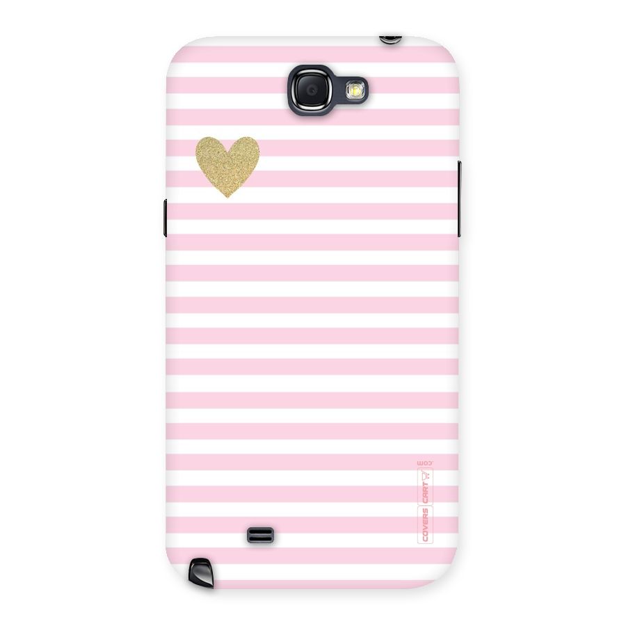 Pink Stripes Back Case for Galaxy Note 2
