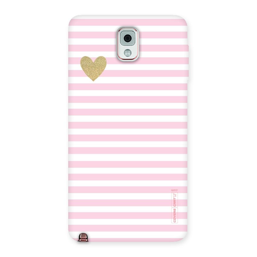 Pink Stripes Back Case for Galaxy Note 3