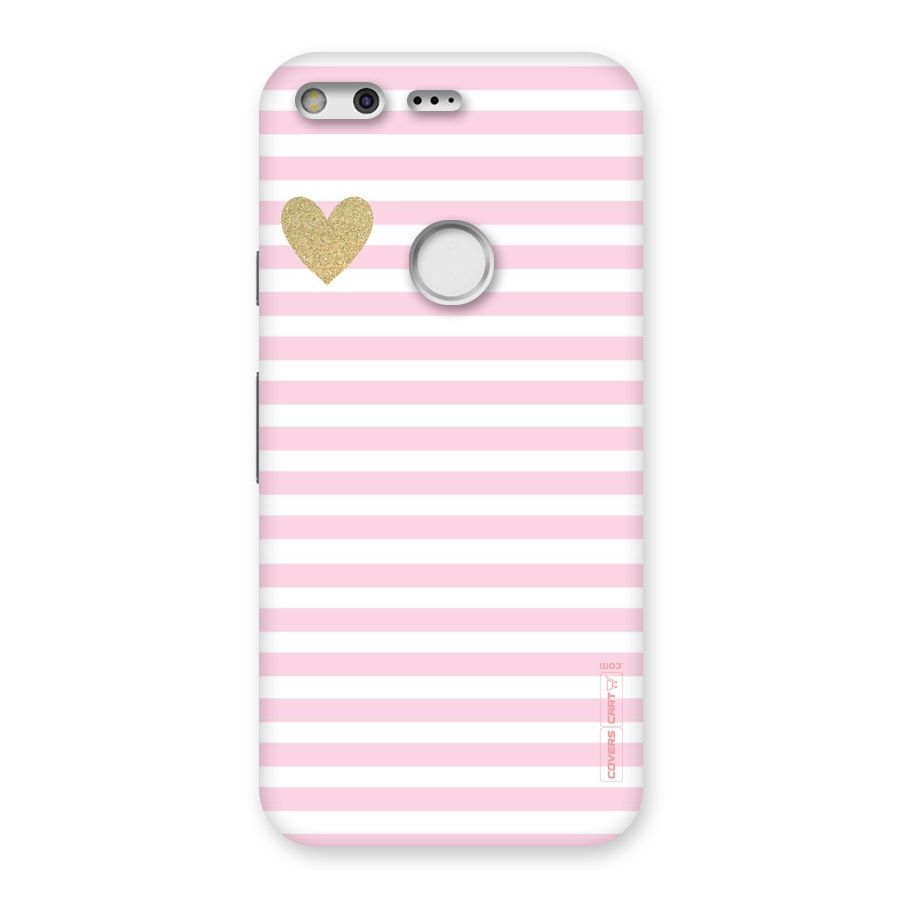 Pink Stripes Back Case for Google Pixel