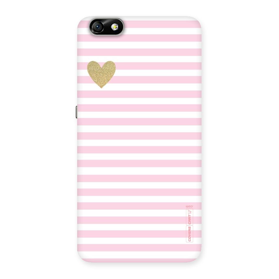 Pink Stripes Back Case for Honor 4X