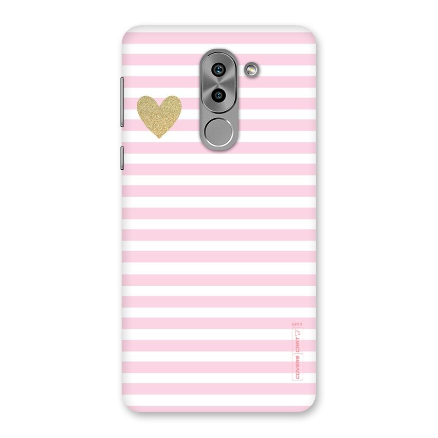 Pink Stripes Back Case for Honor 6X