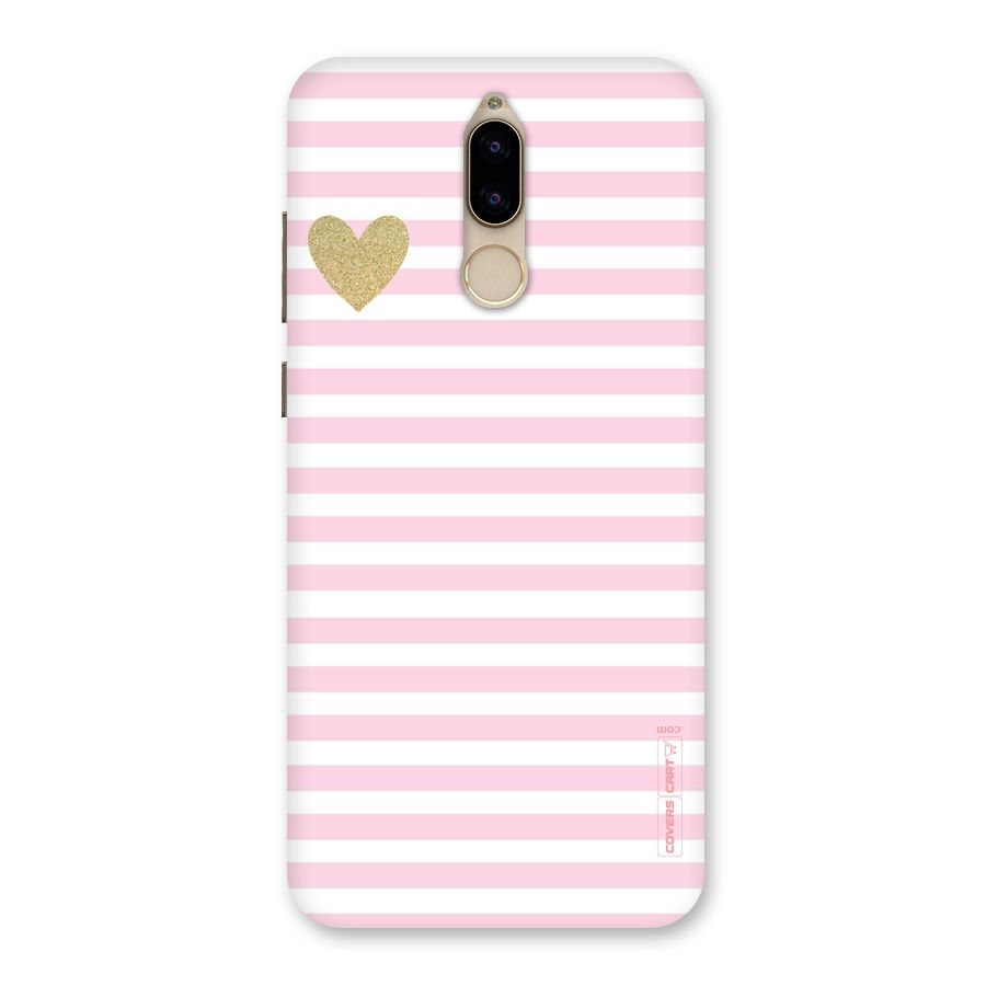 Pink Stripes Back Case for Honor 9i