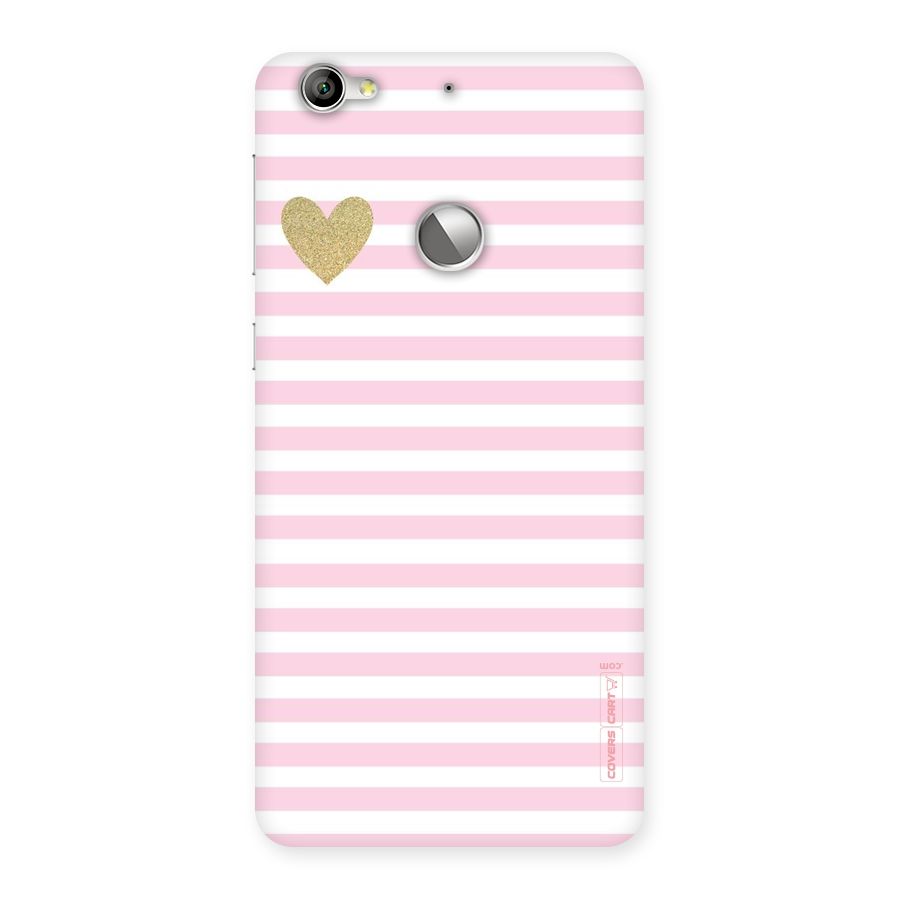 Pink Stripes Back Case for LeTV Le 1s