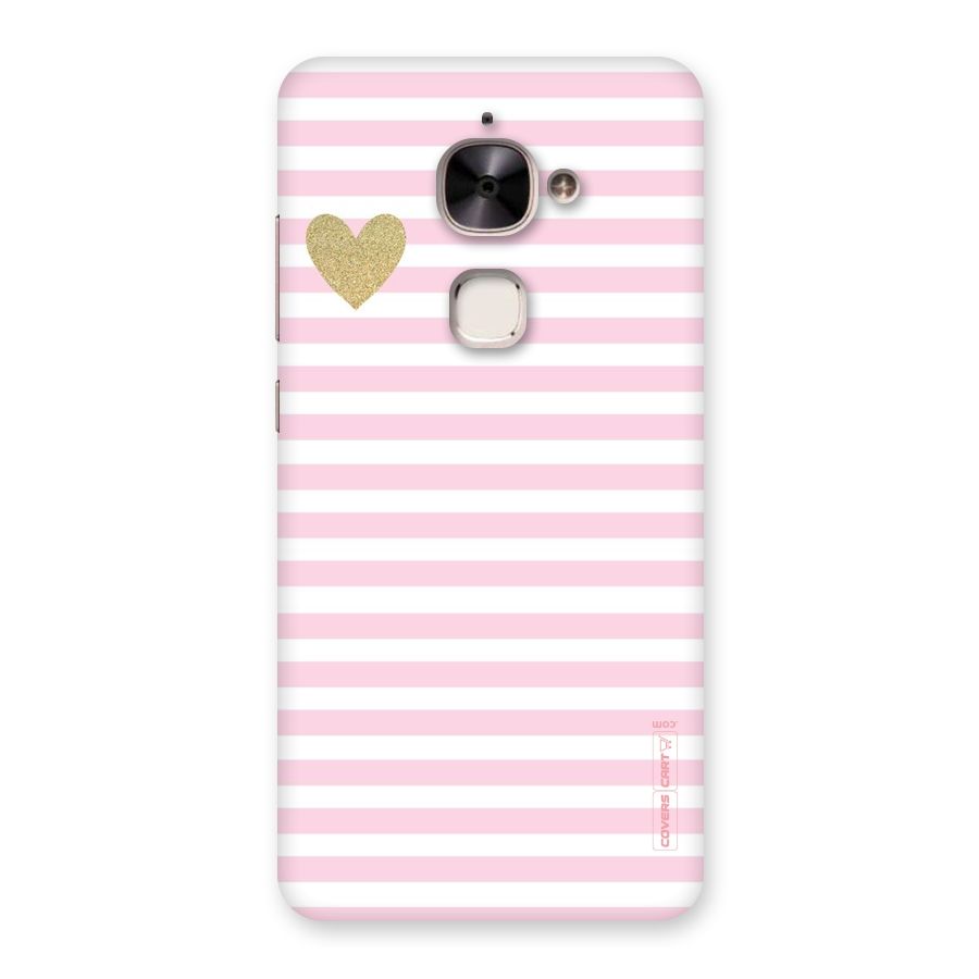 Pink Stripes Back Case for Le 2