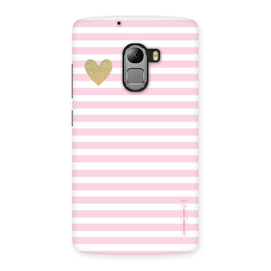 Pink Stripes Back Case for Lenovo K4 Note