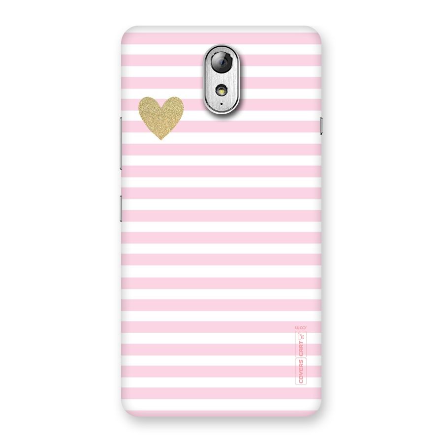 Pink Stripes Back Case for Lenovo Vibe P1M