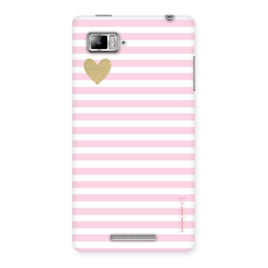 Pink Stripes Back Case for Lenovo Vibe Z K910