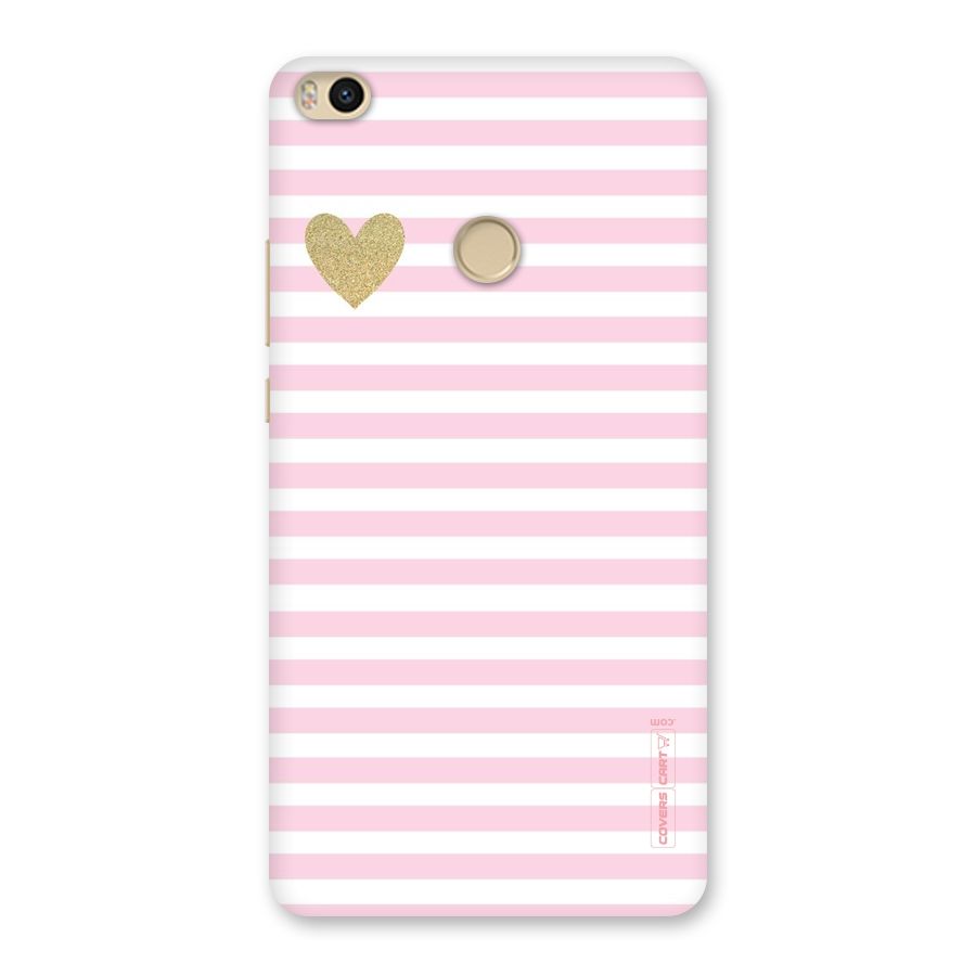 Pink Stripes Back Case for Mi Max 2