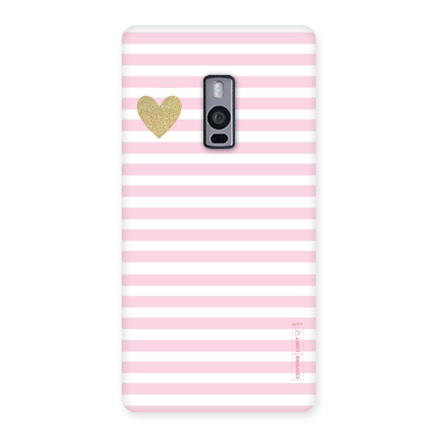 Pink Stripes Back Case for OnePlus Two
