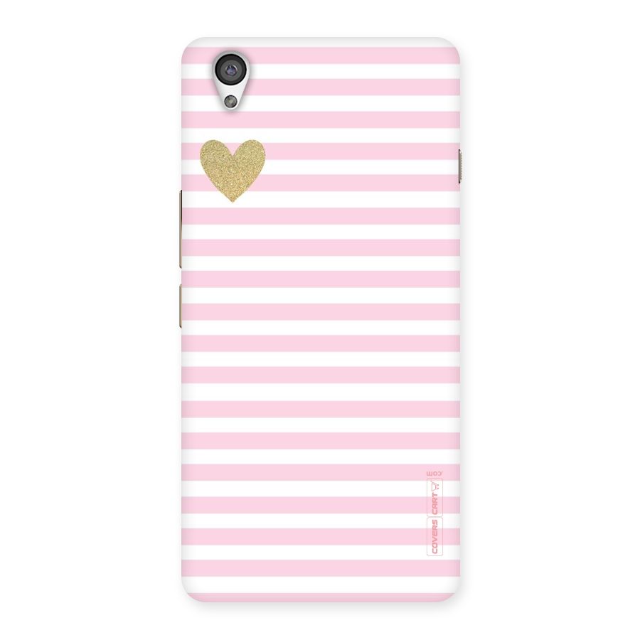 Pink Stripes Back Case for OnePlus X