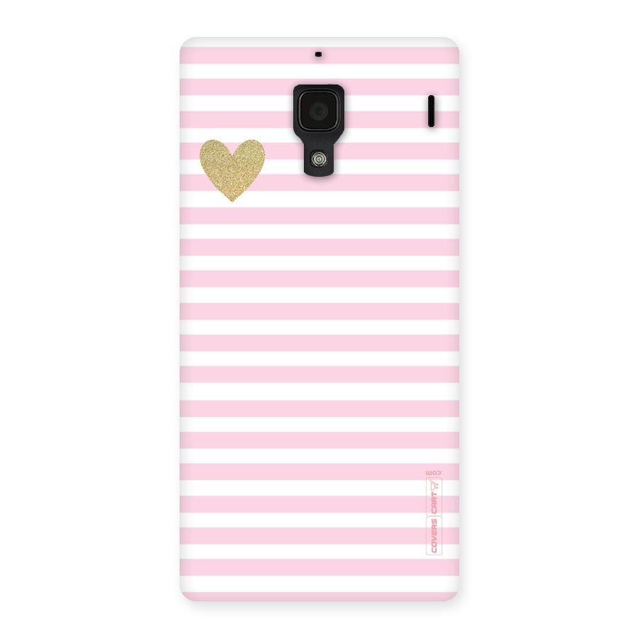 Pink Stripes Back Case for Redmi 1S