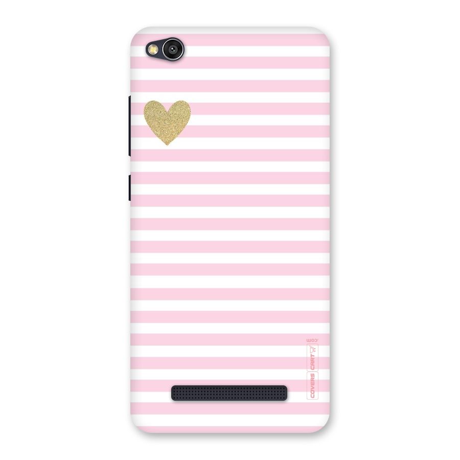 Pink Stripes Back Case for Redmi 4A