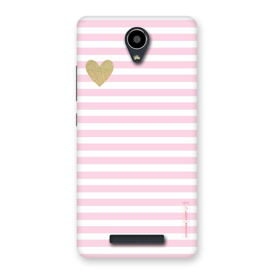 Pink Stripes Back Case for Redmi Note 2