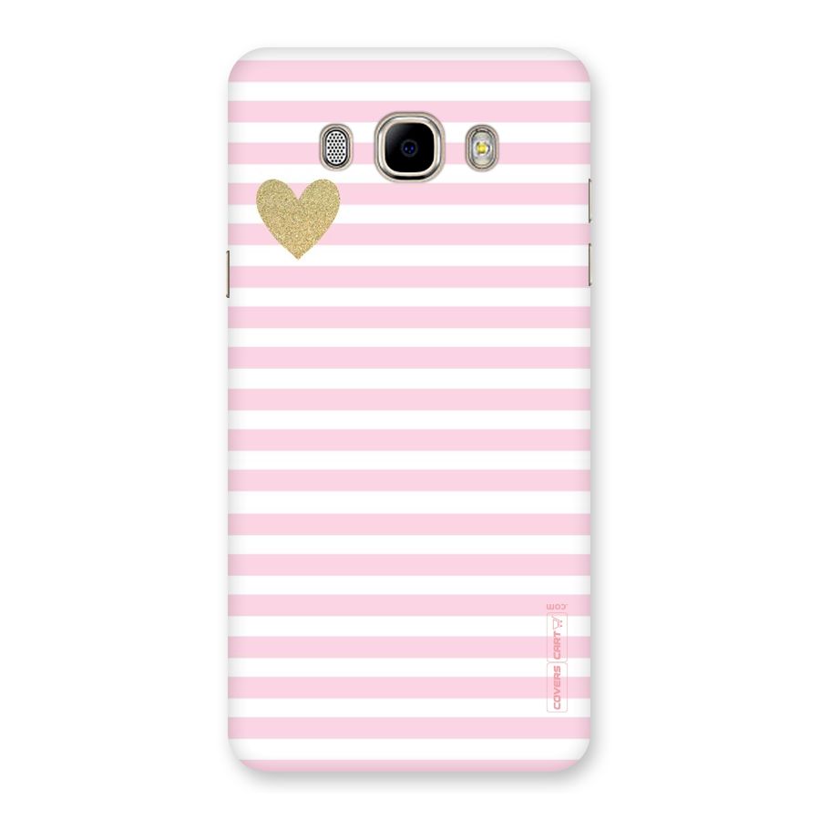 Pink Stripes Back Case for Samsung Galaxy J7 2016
