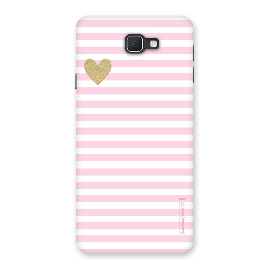 Pink Stripes Back Case for Samsung Galaxy J7 Prime