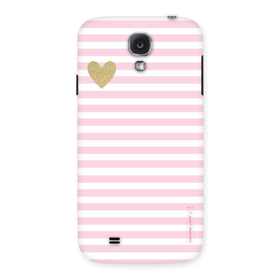 Pink Stripes Back Case for Samsung Galaxy S4