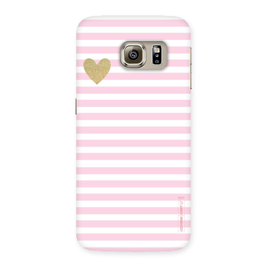 Pink Stripes Back Case for Samsung Galaxy S6 Edge Plus