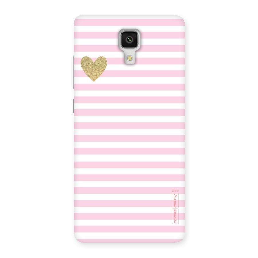 Pink Stripes Back Case for Xiaomi Mi 4
