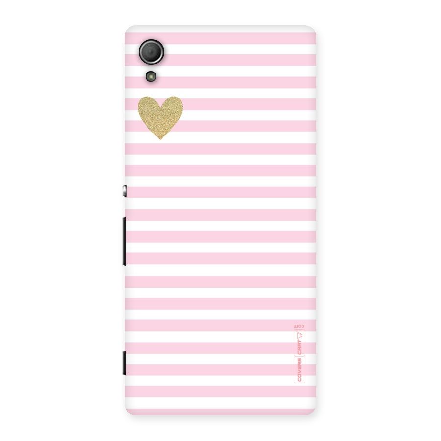 Pink Stripes Back Case for Xperia Z3 Plus