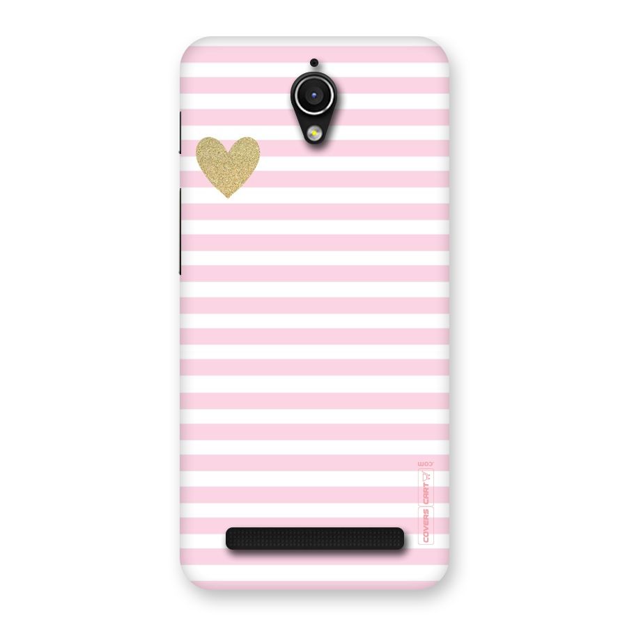 Pink Stripes Back Case for Zenfone Go