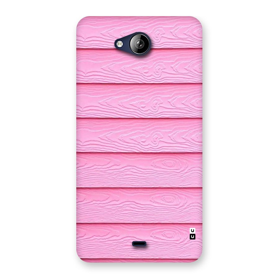 Pink Wood Back Case for Canvas Play Q355