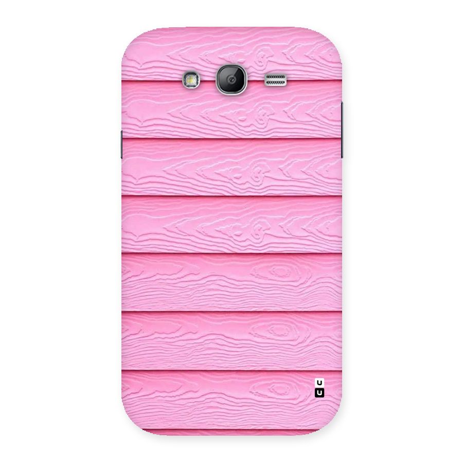 Pink Wood Back Case for Galaxy Grand Neo