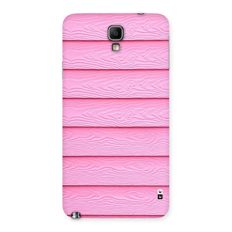Pink Wood Back Case for Galaxy Note 3 Neo