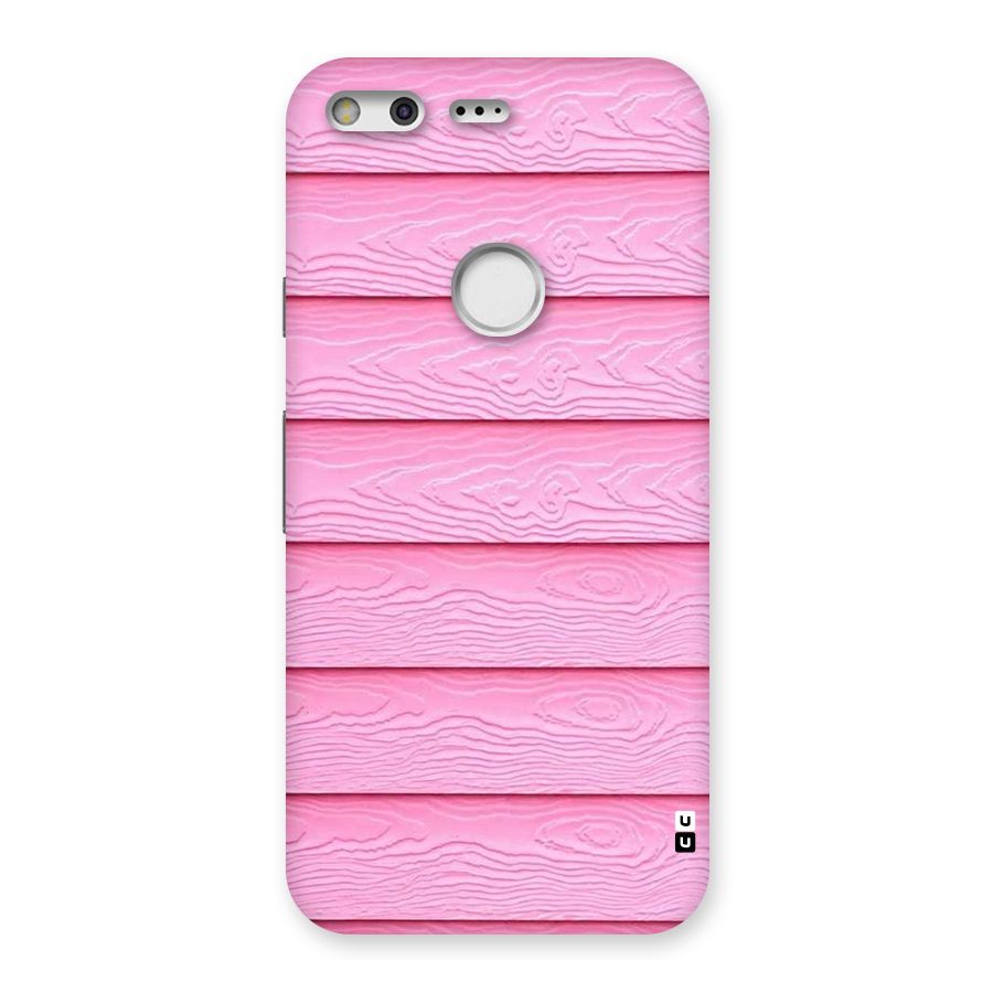 Pink Wood Back Case for Google Pixel