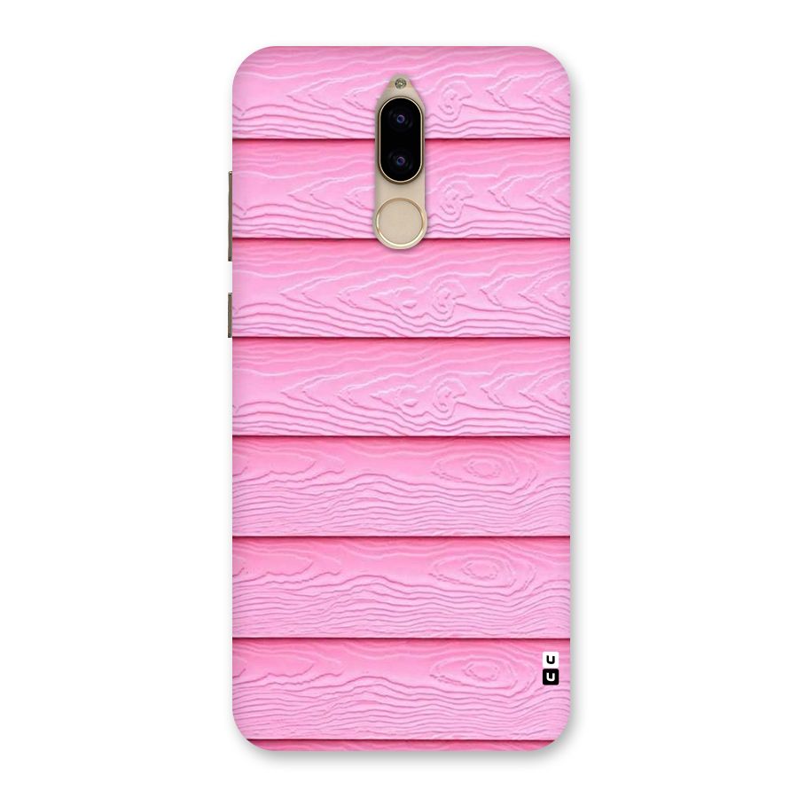 Pink Wood Back Case for Honor 9i