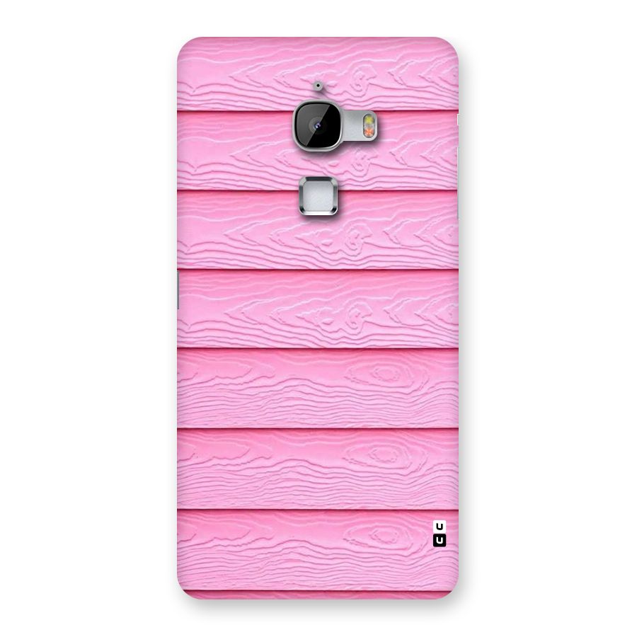 Pink Wood Back Case for LeTv Le Max