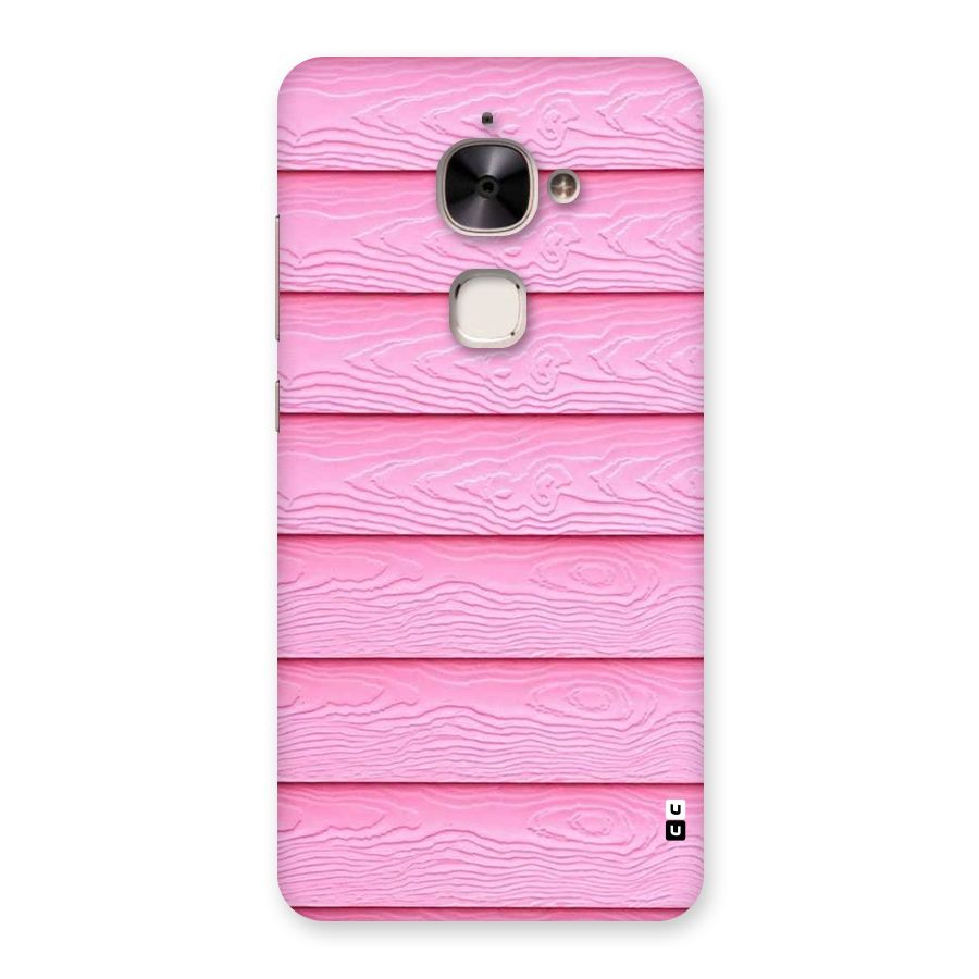 Pink Wood Back Case for Le 2