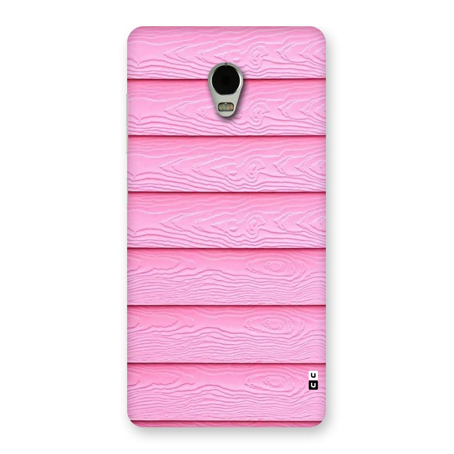 Pink Wood Back Case for Lenovo Vibe P1