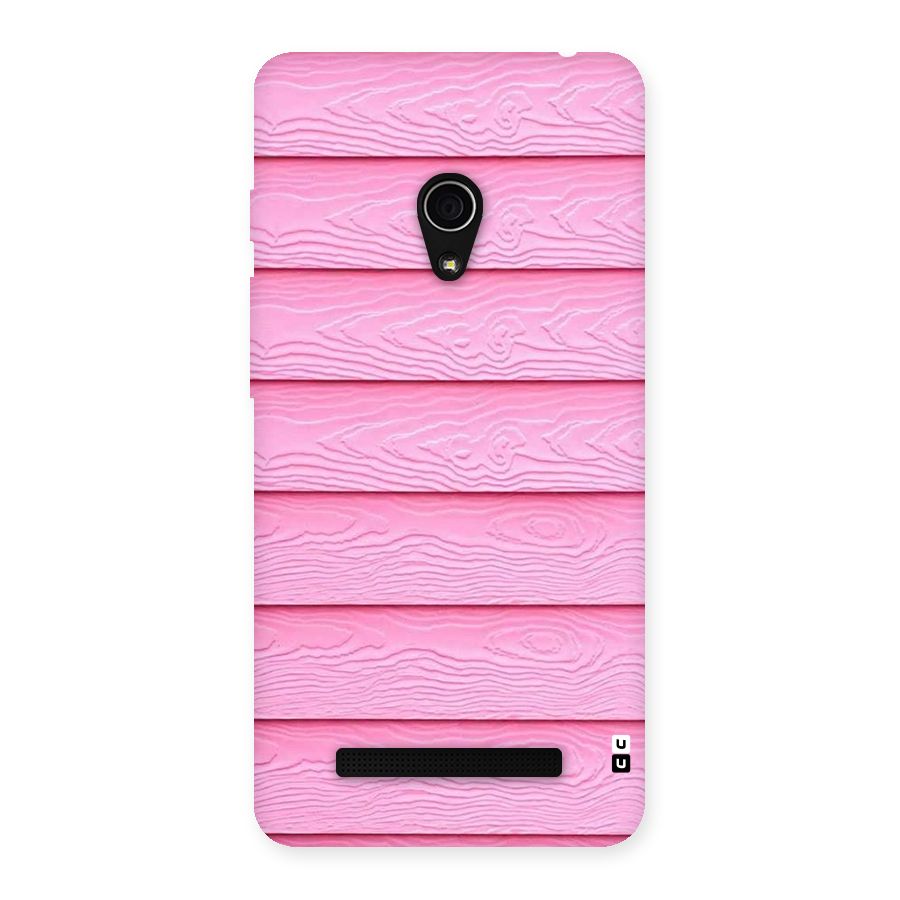 Pink Wood Back Case for Zenfone 5