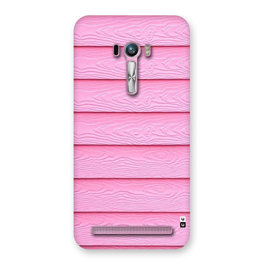 Pink Wood Back Case for Zenfone Selfie