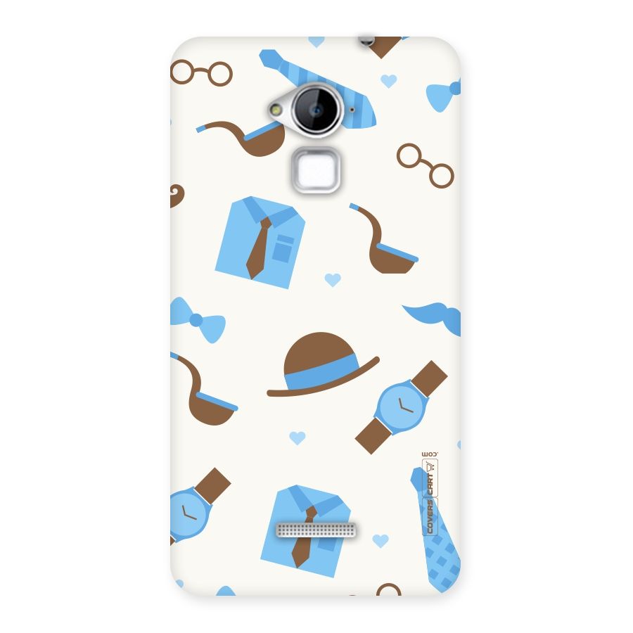 Pipe Hat Watch Pattern Back Case for Coolpad Note 3