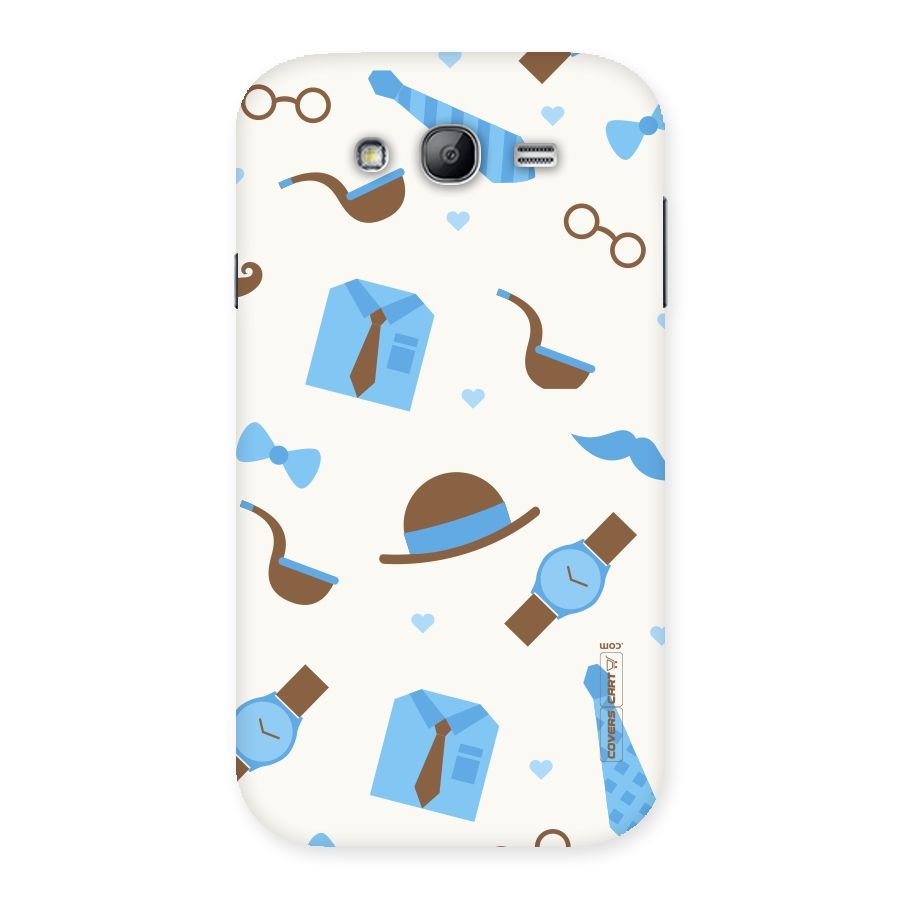 Pipe Hat Watch Pattern Back Case for Galaxy Grand Neo Plus