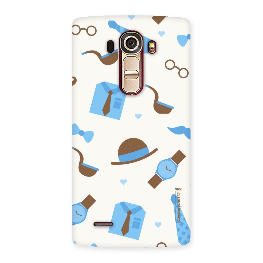 Pipe Hat Watch Pattern Back Case for LG G4