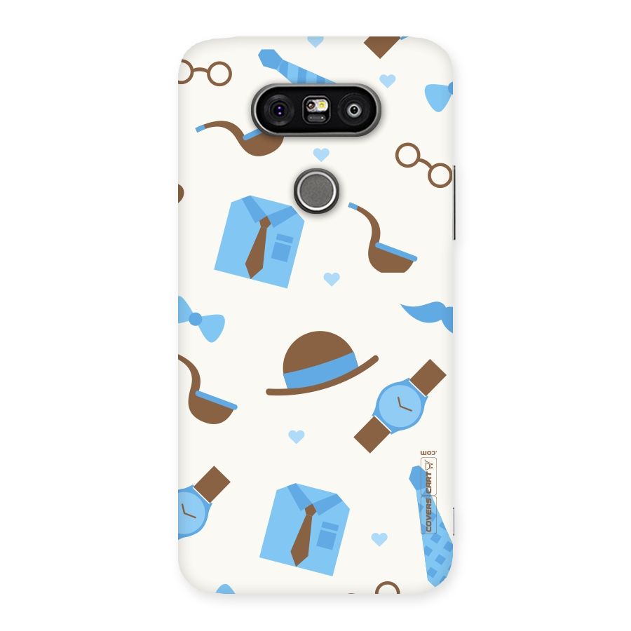 Pipe Hat Watch Pattern Back Case for LG G5