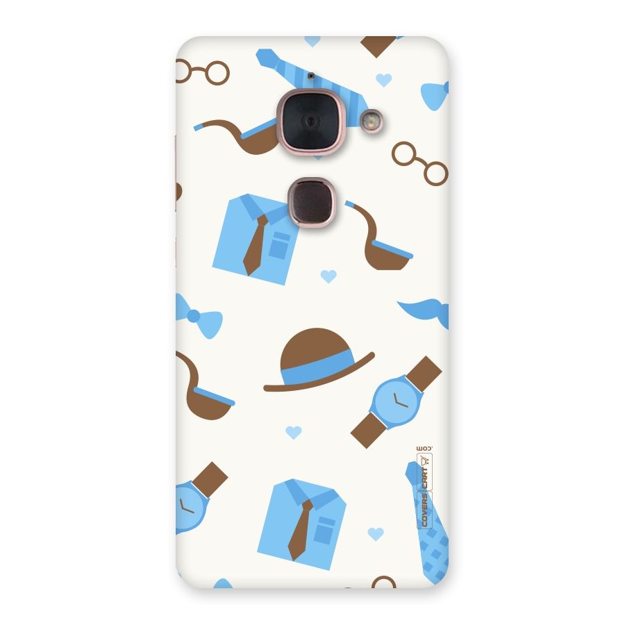 Pipe Hat Watch Pattern Back Case for Le Max 2