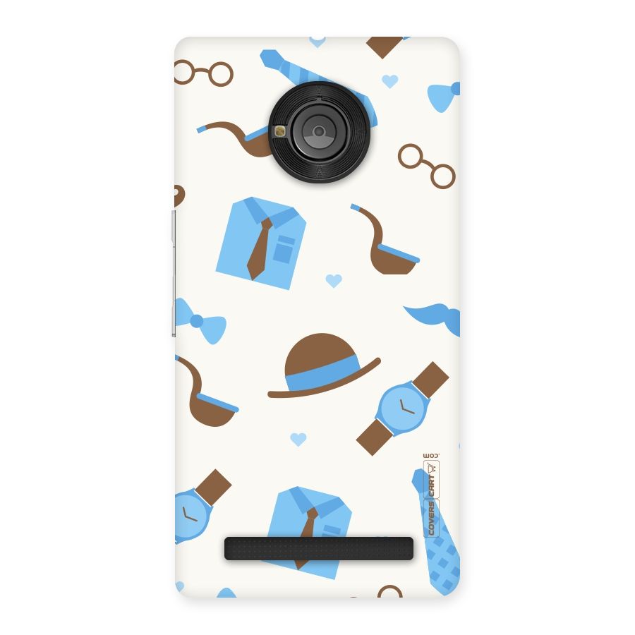 Pipe Hat Watch Pattern Back Case for Yu Yuphoria