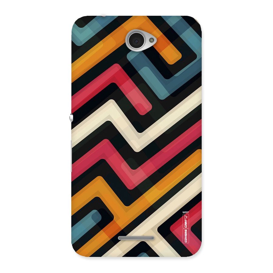 Pipelines Back Case for Sony Xperia E4