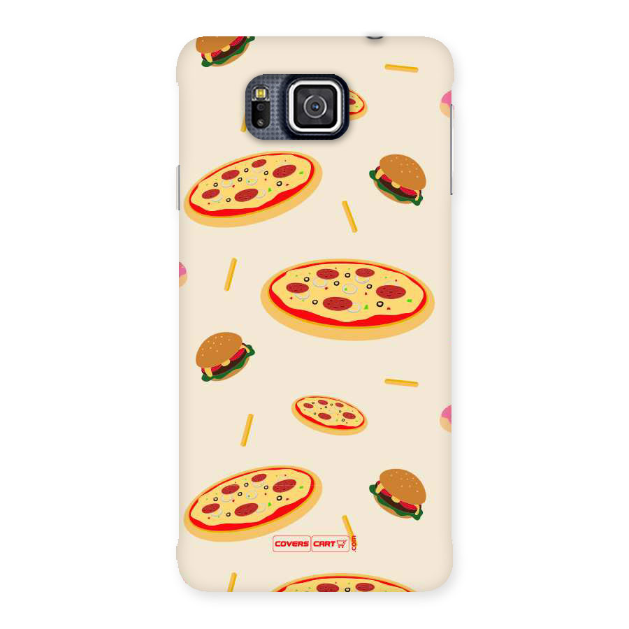 Pizza and Burger Love Back Case for Galaxy Alpha