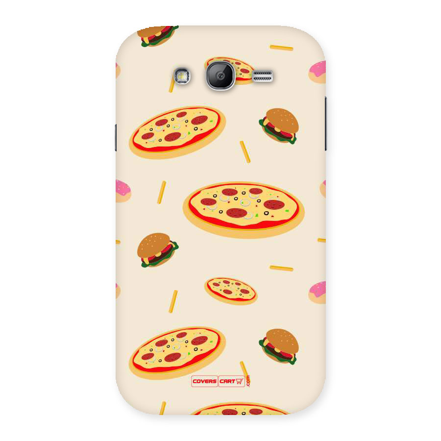Pizza and Burger Love Back Case for Galaxy Grand