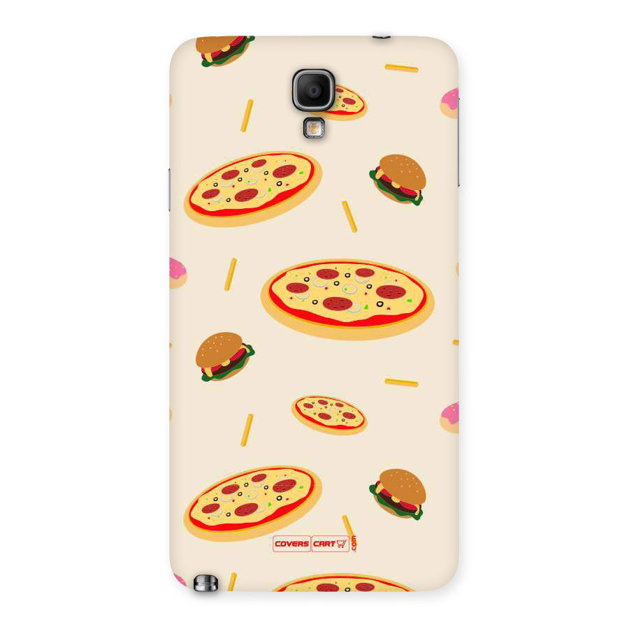 Pizza and Burger Love Back Case for Galaxy Note 3 Neo