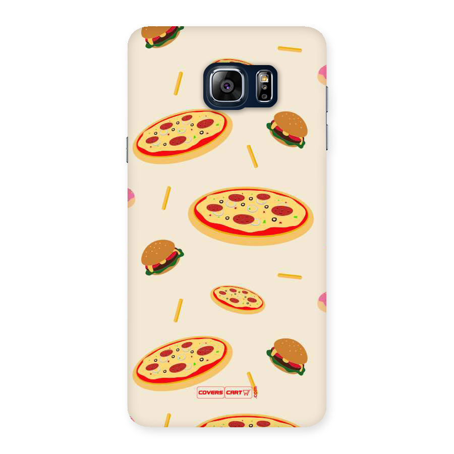 Pizza and Burger Love Back Case for Galaxy Note 5