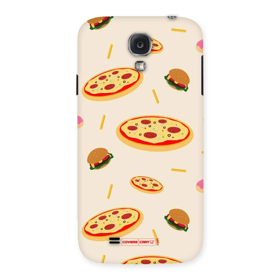 Pizza and Burger Love Back Case for Samsung Galaxy S4