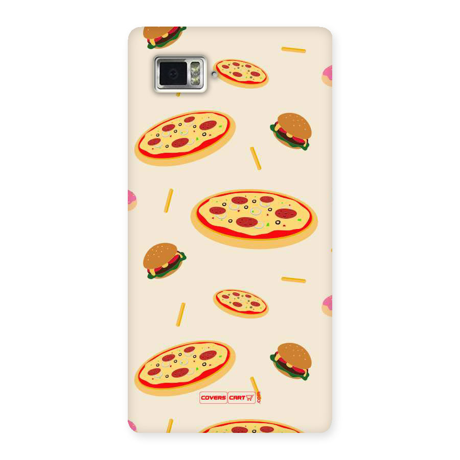 Pizza and Burger Love Back Case for Vibe Z2 Pro K920