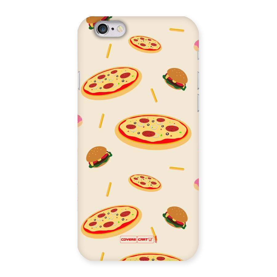 Pizza and Burger Love Back Case for iPhone 6 6S