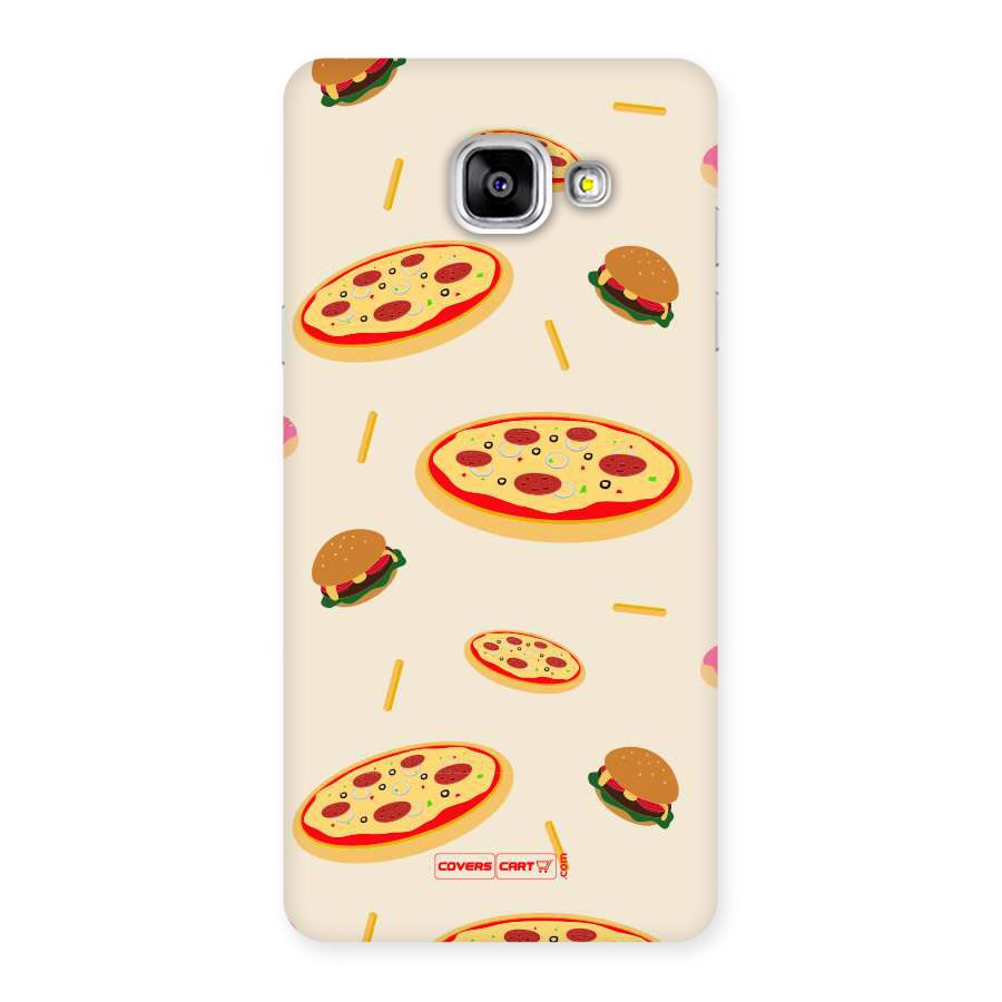 Pizza and Burger Love Back Case for Galaxy A5 2016